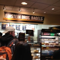 Photo taken at Einstein Bros. Bagels by Henry H. on 2/19/2013