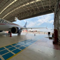 Photo taken at Hangar Aeromexico Plataforma Oriente by Chuy C. on 6/1/2022
