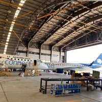 Photo taken at Hangar Aeromexico Connect by Chuy C. on 6/7/2022