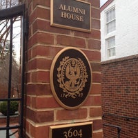 Photo taken at Alumni House by Charlotte S. on 4/11/2014