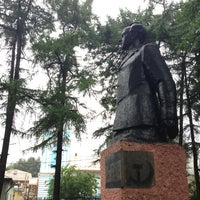 Photo taken at Памятник Владимиру Загорскому by Sergey D. on 7/27/2013