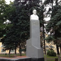 Photo taken at Памятник Владимиру Ленину by Sergey D. on 8/31/2013