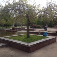 Photo taken at Рижский парк by Oksana S. on 5/18/2014