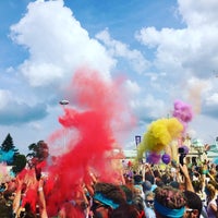 Photo taken at The Color Run 2016 by Patrik V. on 6/4/2016