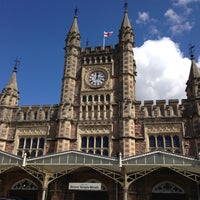 Photo taken at Bristol Temple Meads Railway Station (BRI) (TPB) by Deepstereo on 4/26/2013