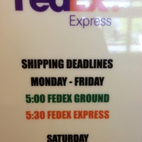 Photo taken at FedEx Ship Center by Soli G. on 4/3/2013