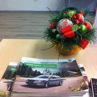 Photo taken at Skoda Центр by Andrey P. on 1/11/2013