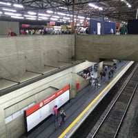 Photo taken at Estação Tatuapé (CPTM) by Fabio Yukio S. on 8/8/2018
