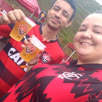 Photo taken at Estádio Manoel Barradas (Barradão) by Kallila O. on 3/30/2019