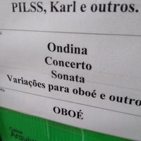 Photo taken at Biblioteca da Escola de Música da UFBA by Kallila O. on 5/8/2019