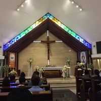 Photo taken at Gereja Katolik Hati Santa Perawan Maria Tak Bernoda by Rumondang M. on 1/12/2020