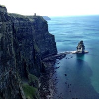 Photo taken at Cliffs of Moher by ᴡ P. on 4/27/2013