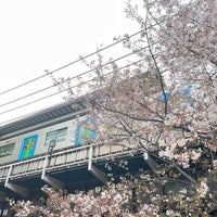Photo taken at Nakameguro by KAMOSHIDA T. on 4/4/2023