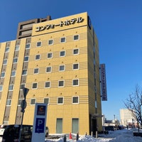 Photo taken at Comfort Hotel Tomakomai by はつめ on 3/2/2021