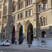 Photo taken at Arkadenhof Rathaus by Godwin S. on 9/5/2023