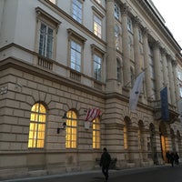 Photo taken at Palais Niederösterreich by Godwin S. on 12/12/2016