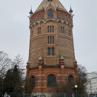 Photo taken at Wasserturm Favoriten by Godwin S. on 1/15/2020