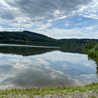 Photo taken at Wienerwaldsee by Godwin S. on 7/15/2020
