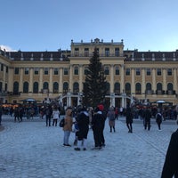 Photo taken at Kultur- und Weihnachtsmarkt Schloß Schönbrunn by Godwin S. on 12/24/2018