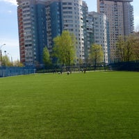 Photo taken at Футбольное поле by Глеб А. on 5/9/2013