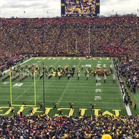 Photo taken at Michigan Stadium by Geoff F. on 11/28/2015