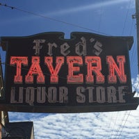 Foto diambil di Fred&amp;#39;s Tavern &amp;amp; Liquor Store oleh G T. pada 11/29/2019