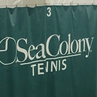 Photo taken at Sea Colony Tennis by G T. on 12/31/2019