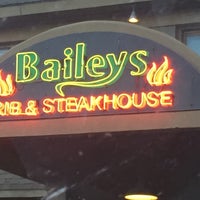 Photo taken at The Original Bailey&amp;#39;s Rib &amp;amp; Steakhouse by G T. on 6/23/2019