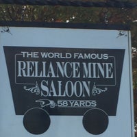 Photo taken at Reliance Mine Saloon by G T. on 10/26/2019