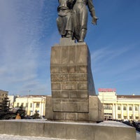 Photo taken at Памятник воинам Уральского добровольческого танкового корпуса by Владимир Т. on 11/21/2015