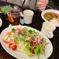 Photo taken at GARDEN CAFE with TERRACE BAR by たじこ on 8/14/2020