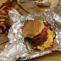 Photo taken at Five Guys by Gabrielle L. on 4/19/2013