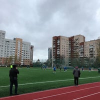 Photo taken at Стадион школы Олимпийского резерва by Кристина А. on 10/27/2021