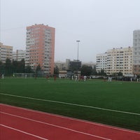 Photo taken at Стадион школы Олимпийского резерва by Кристина А. on 9/12/2021