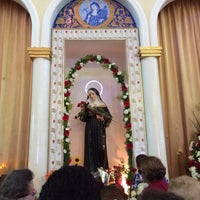 Photo taken at Igreja Santa Rita de Cássia by Cibelê R. on 5/22/2015