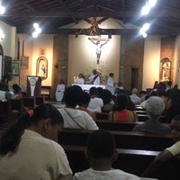 Photo taken at Paroquia São João Batista by Adilson R. on 11/2/2016