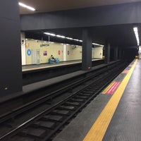 Photo taken at MetrôRio - Estação São Francisco Xavier by Thiago S. on 2/26/2017