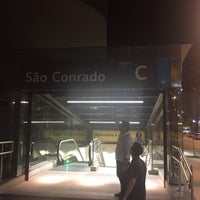 Photo taken at MetrôRio - Estação São Conrado by Thiago S. on 1/19/2017
