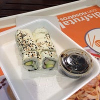 Photo taken at Sushi Tai by Alejandra C. on 4/22/2014