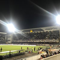 Photo taken at Estádio D. Afonso Henriques by Jandira F. on 12/23/2017