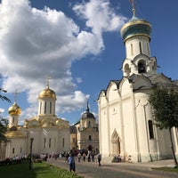 Photo taken at Колокольня Троице-Сергиевой лавры by Alex K. on 9/1/2019