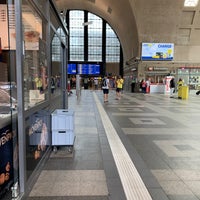 Photo taken at Karlsruhe Hauptbahnhof by Stefan on 8/14/2020