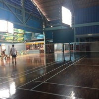 Photo taken at Badminton Court by Babie G. on 7/22/2014