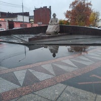 Photo taken at Памятник Циолковскому by илья к. on 10/18/2019