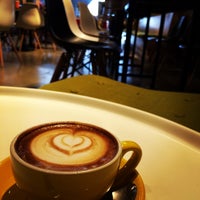 Photo taken at espressolab by Florence T. on 2/1/2015