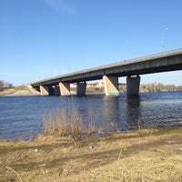 Photo taken at мост им. Александра Невского / Alexander Nevskiy`s bridge by Элина П. on 5/2/2013