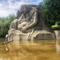 Photo taken at Монумент «Скорбящая мать» by Anastasia S. on 6/29/2019