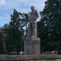 Photo taken at Памятник Отто Куусинену by Anastasia S. on 7/20/2019