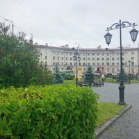 Photo taken at Gagarin Square by Anastasia S. on 7/19/2019