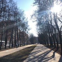 Photo taken at Звездинский сквер by Anastasia S. on 4/20/2019